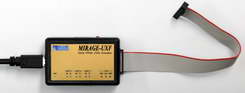 USB JTAG эмулятор MIRAGE-UXF для ПЛИС Xilinx (вид сверху)