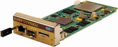 F/S AMC-модуль TORNADO-A6678 с процессором ЦОС TI TMS320C6678 и ПРИС Xilinx Virtex-7 (нажмите чтобы увеличить)